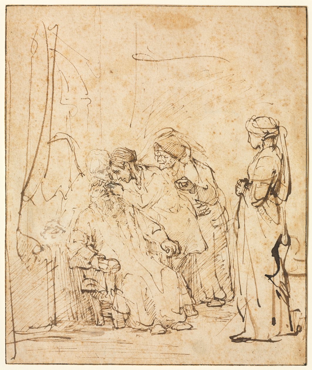 Tobias Healing His Father