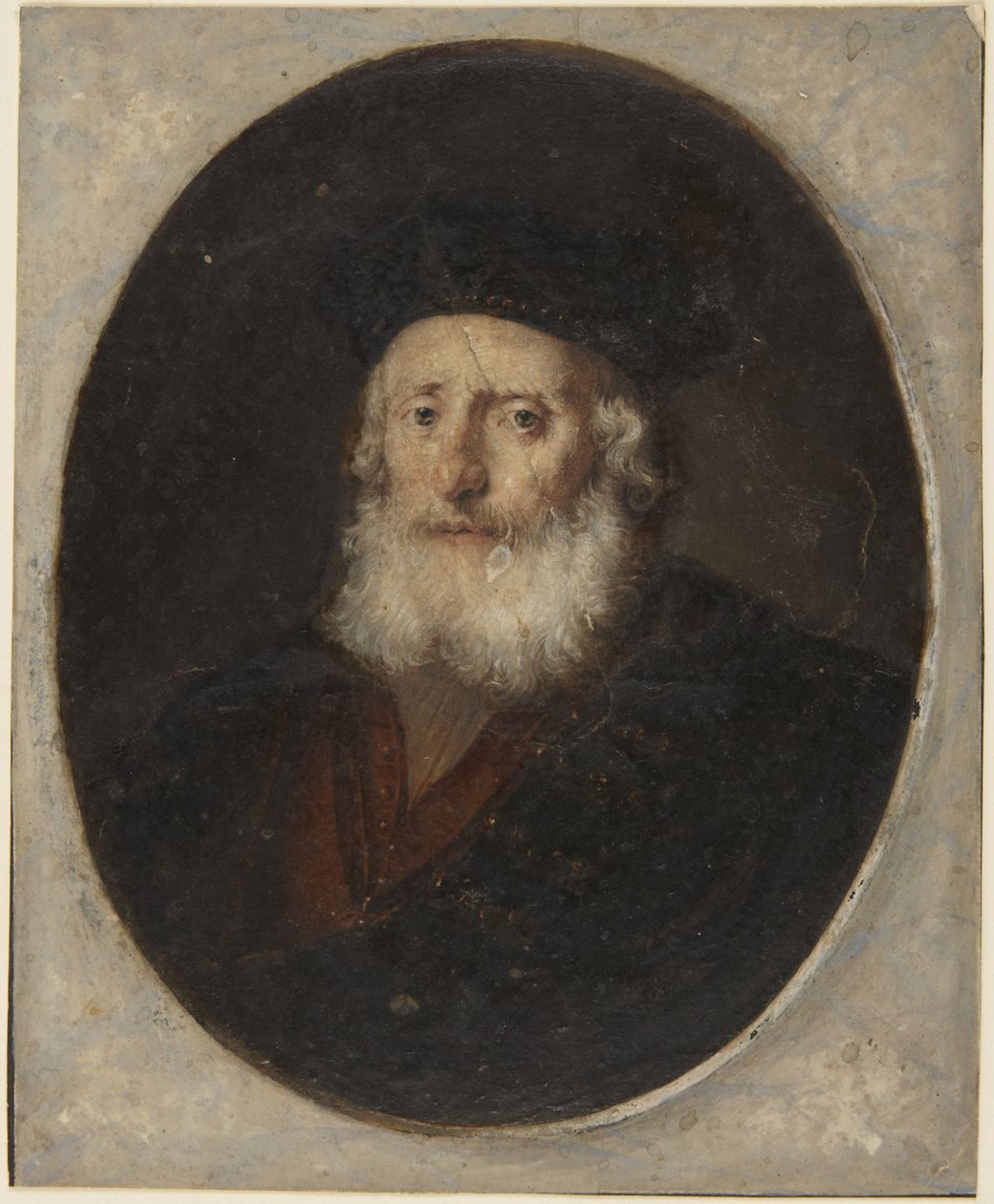 Old Man in a Toque by Rembrandt van Rijn