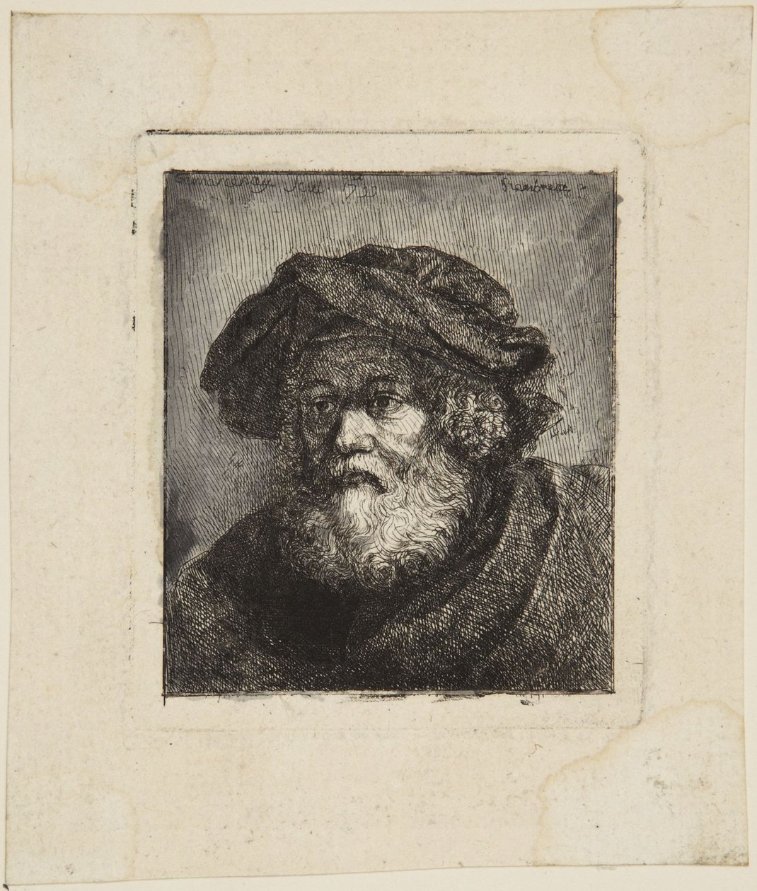 Old Man in Cap by Rembrandt van Rijn