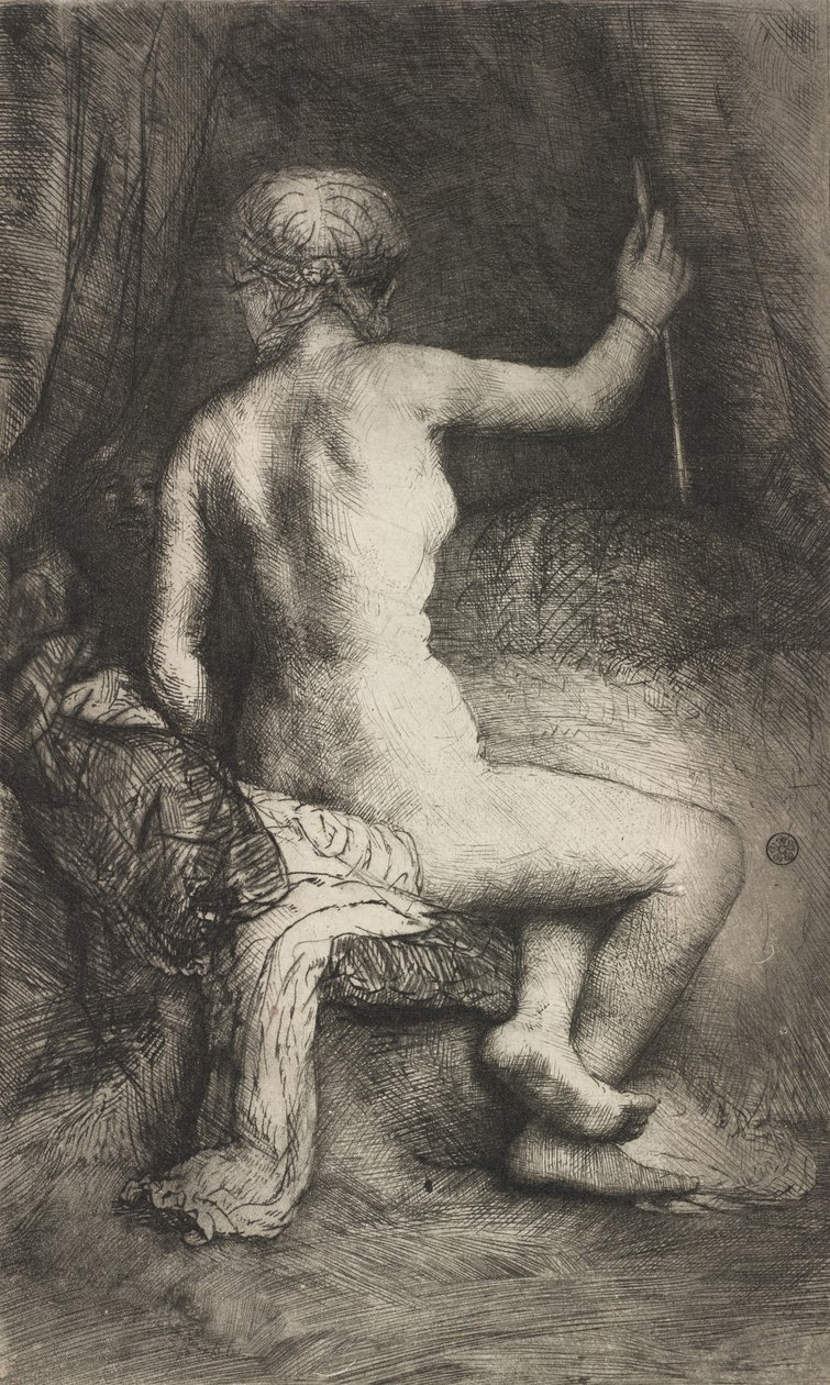 Woman with the Arrow, 1661 by Rembrandt van Rijn