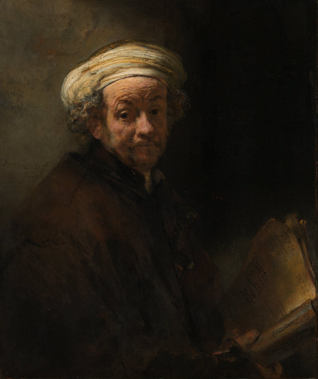 Zelfportret als de apostel Paulus by Rembrandt van Rijn