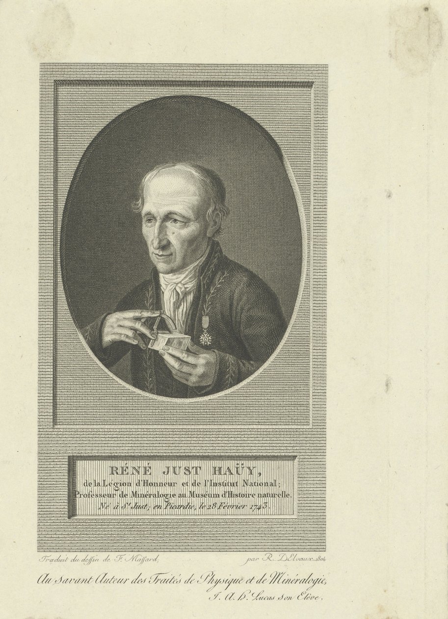Portrait of René-Just Haüy by Remi Henri Joseph Delvaux