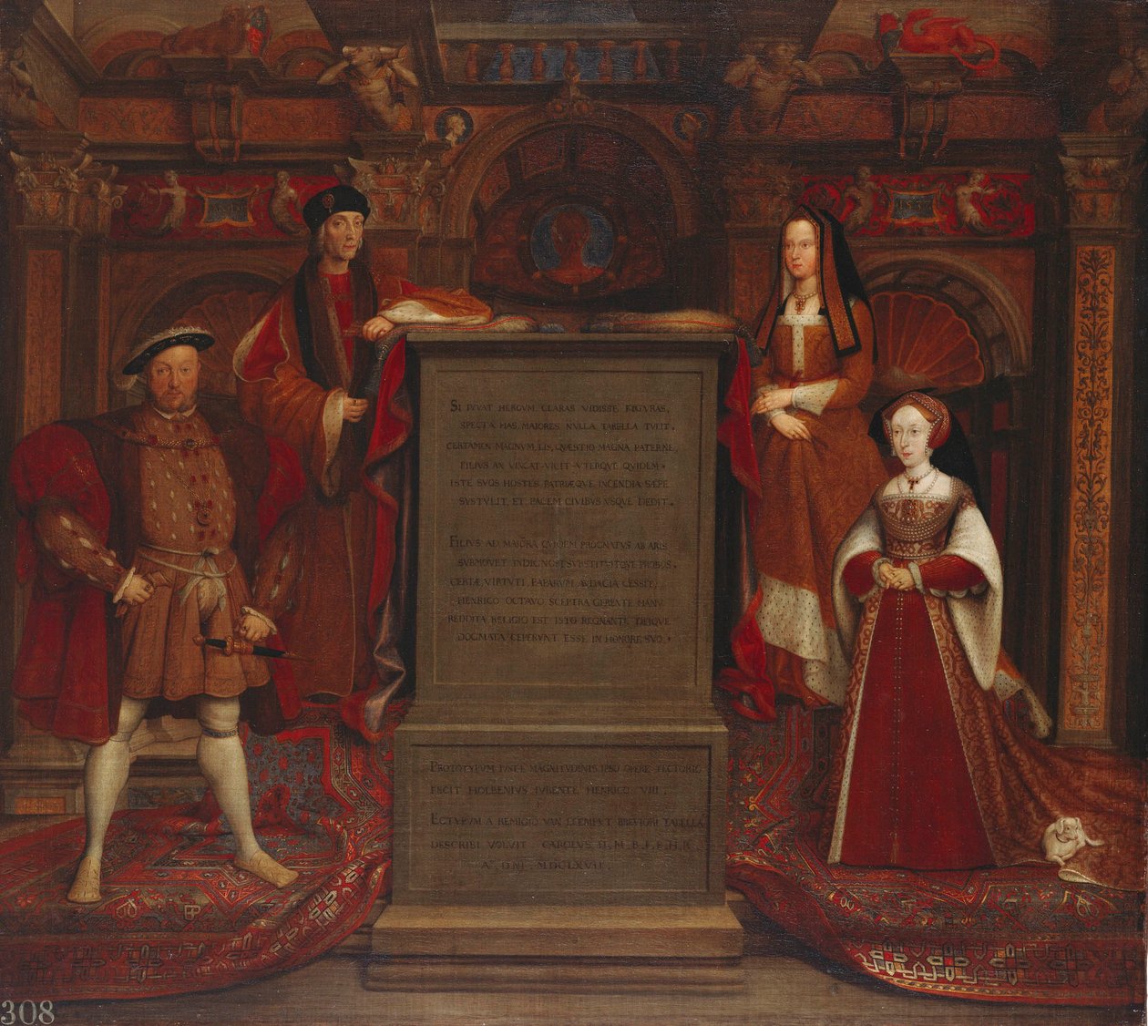 Whitehall Mural by Remigius van Leemput