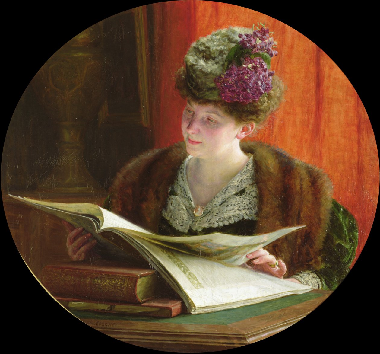 Madame Zoe Malard, 1907 by Remy Cogghe