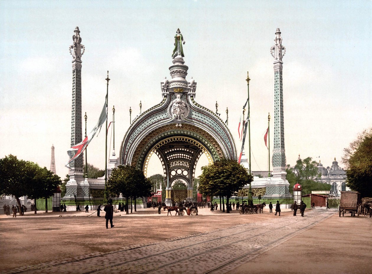 Grand Entrance of the 1900 Universal Exhibition in Paris by Rene Binet by Rene Binet