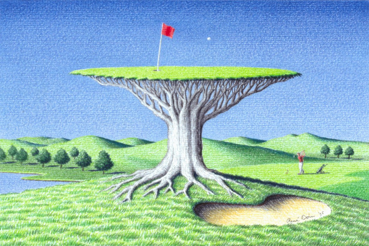 Tree by Rene Boin: Premium art reproduction