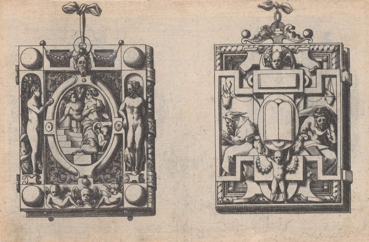 Drawings of Jewelry and Bijouterie, ca. 1600-1645 by Rene Boyvin