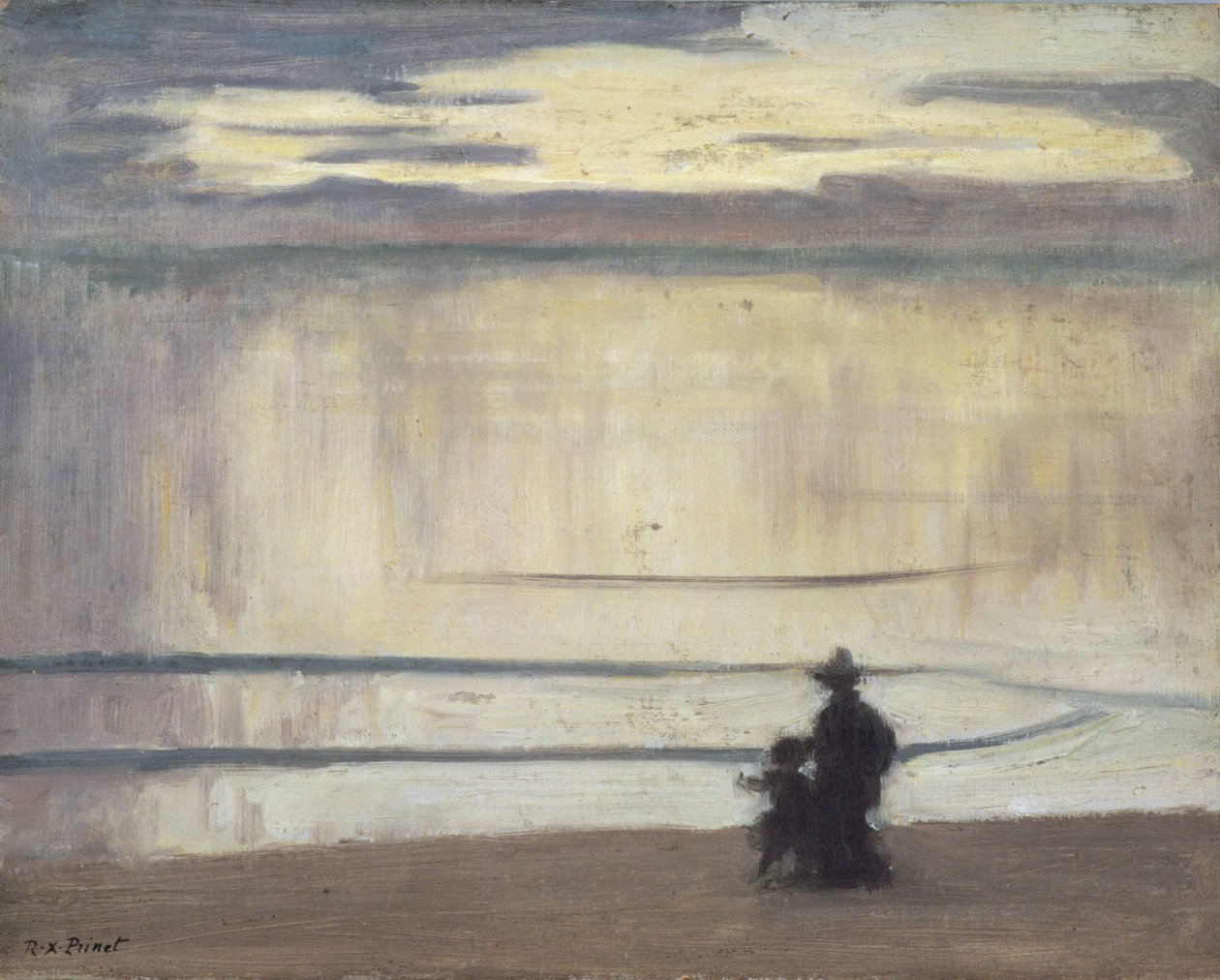 Entre Chien et Loup, c.1910 by René François Xavier Prinet