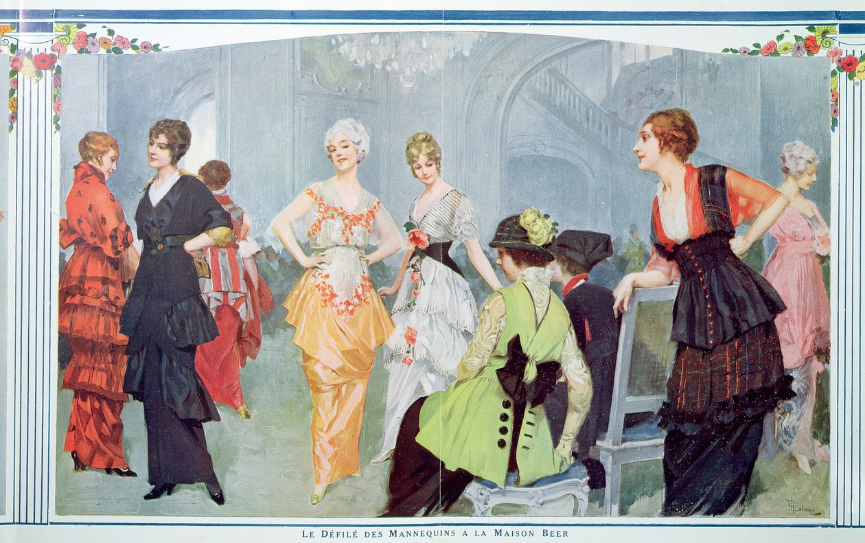 Fashion Show at the Maison Beer, from 