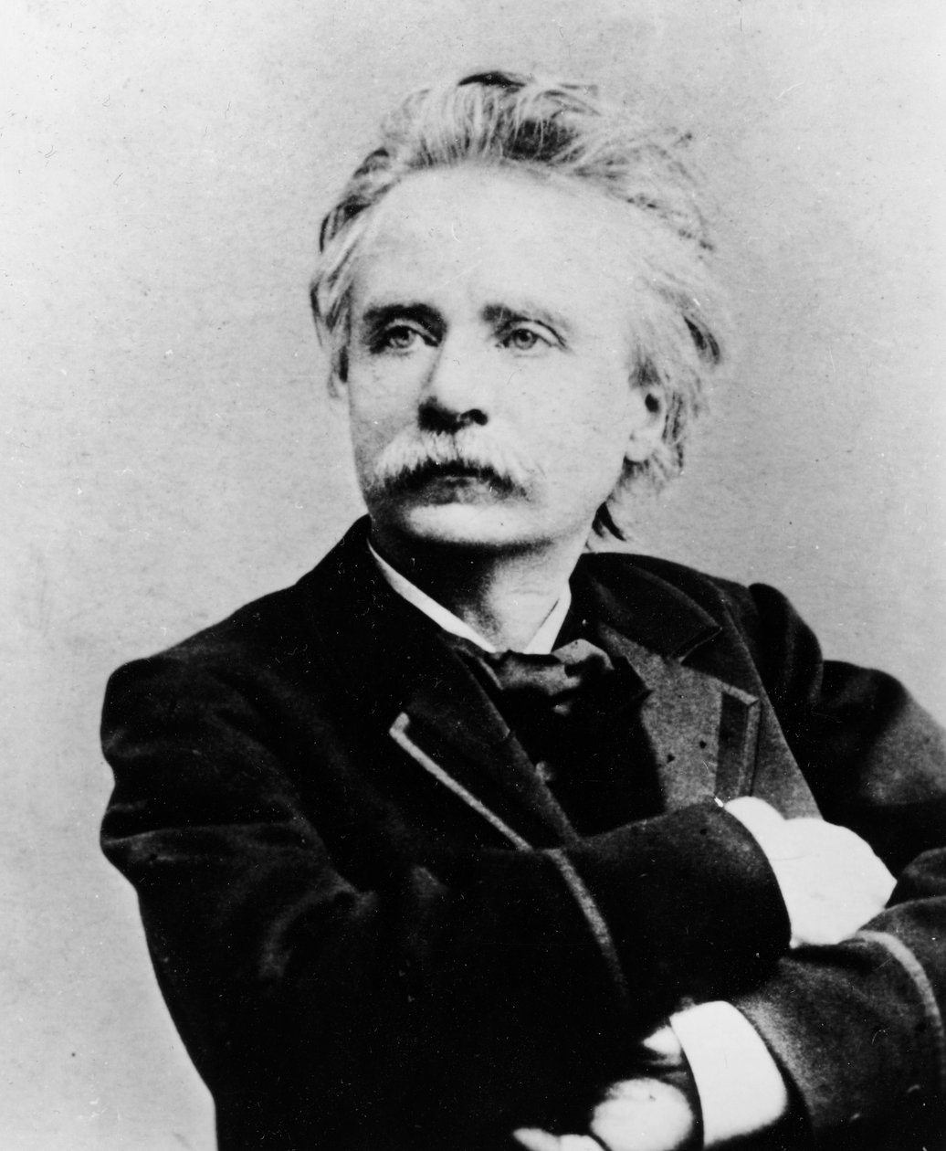 Portrait of Edvard Hagerup Grieg, c.1870 by Reutlinger Studio