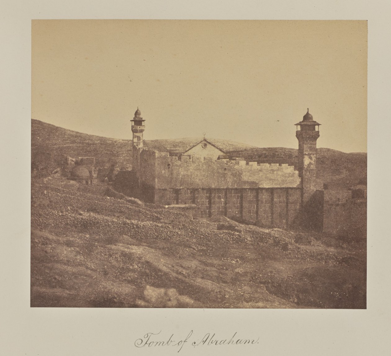 Tomb of Abraham by Reverend George Wilson Bridges