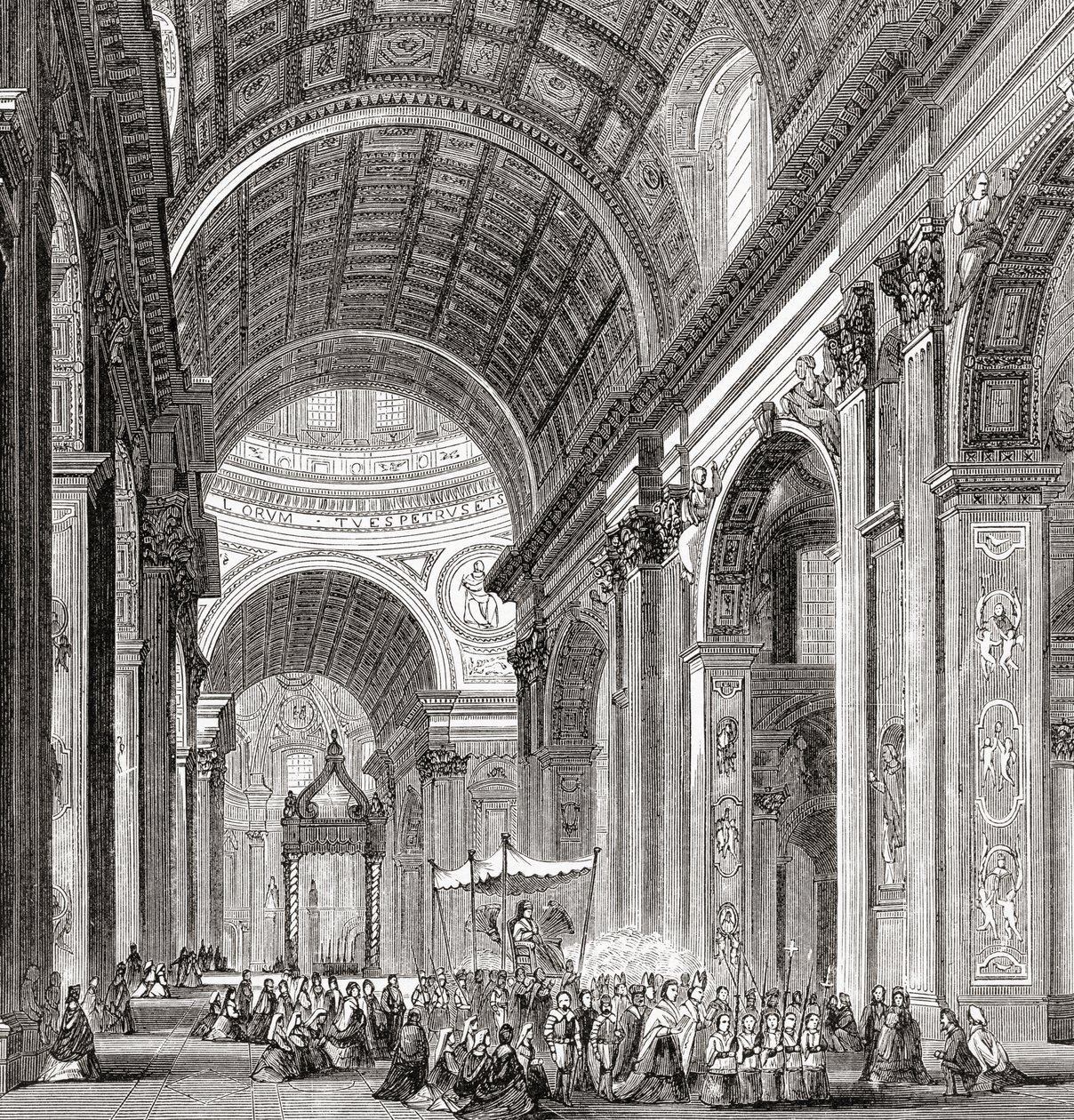 A Procession Inside Saint Peter