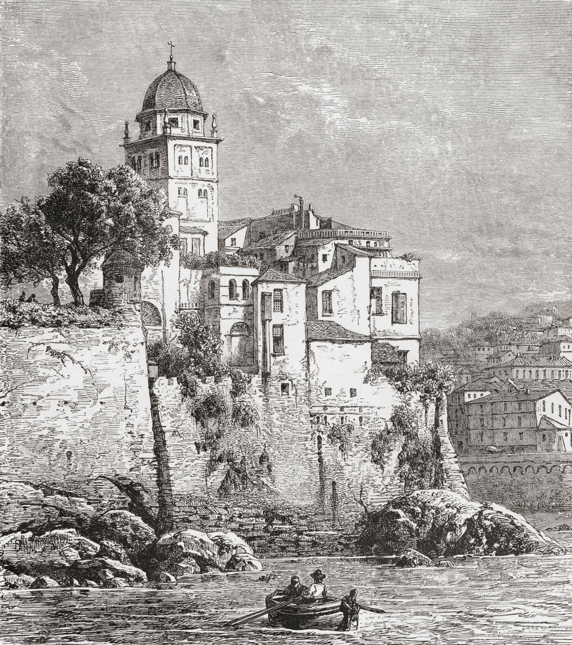 The Arsenal at Genoa, Northern Italy in the Late 19th Century by Reverend Samuel Manning