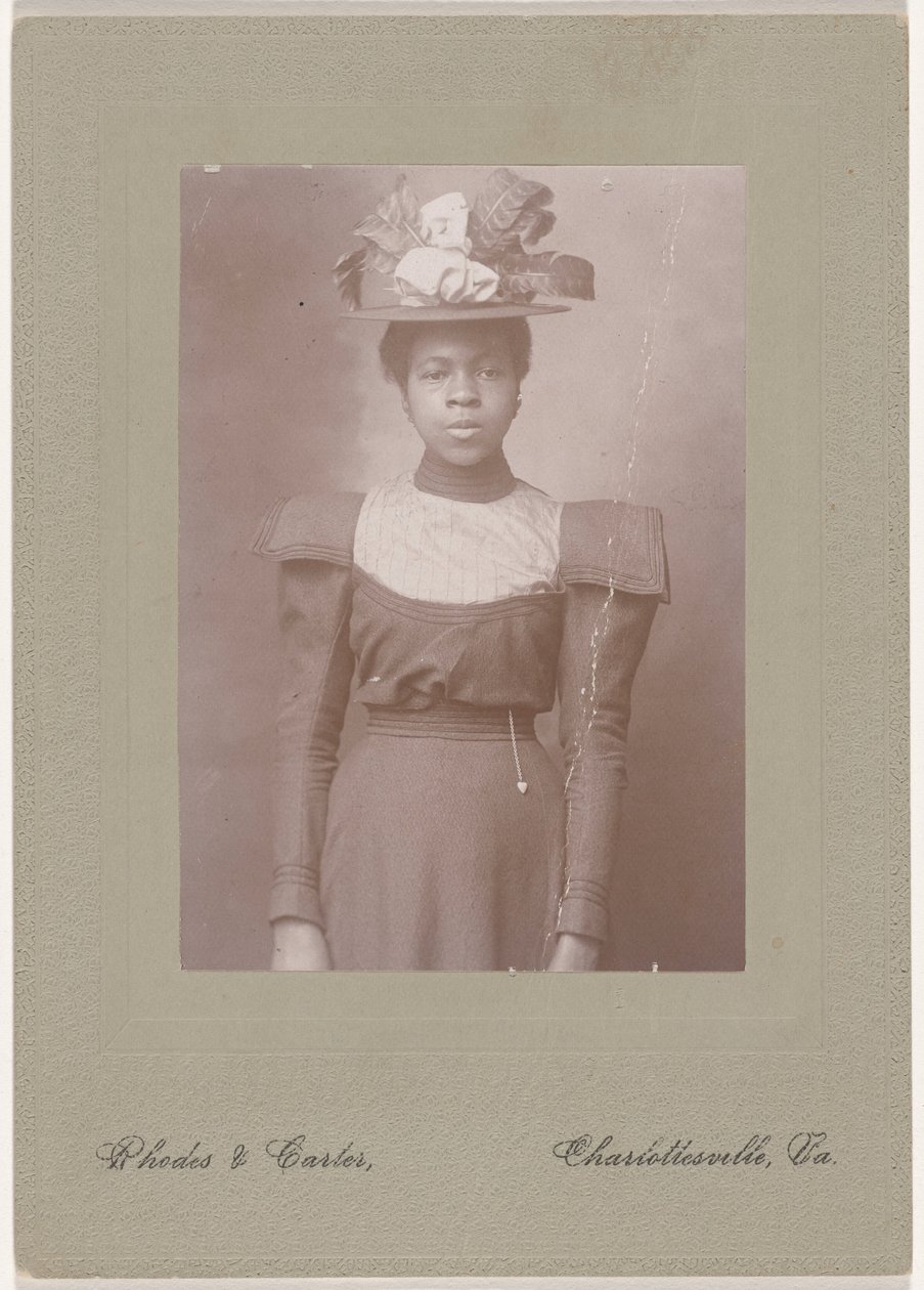 Portrait of a Woman, c. 1910 by Rhodes & Carter