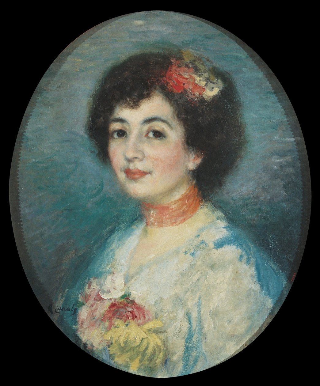 Portrait of Mrs. Amouroux, the Artist