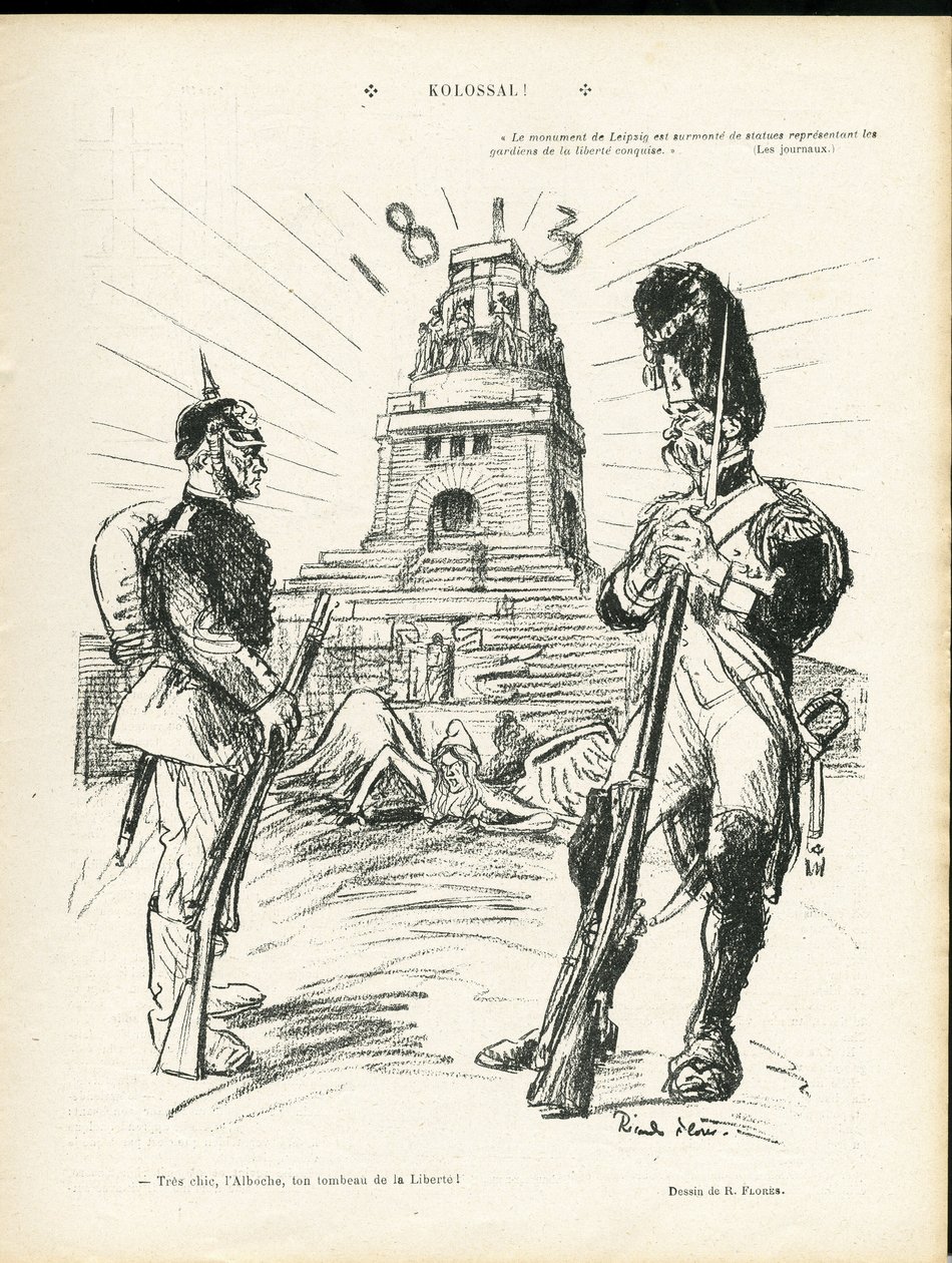Illustration by Ricardo Flores in Le Lire by Ricardo Flores