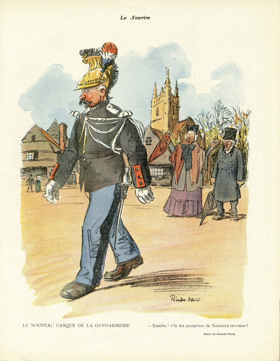 Illustration of Ricardo Flores in Le Smile, no. 3 by Ricardo Flores