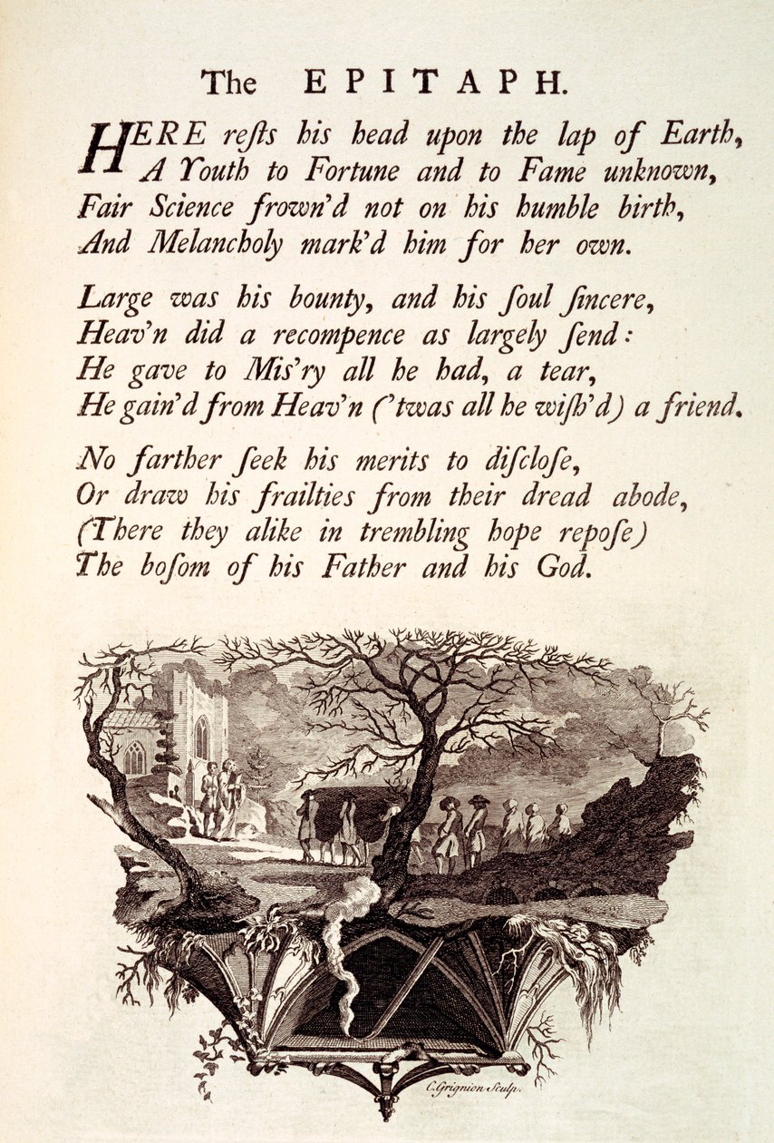 The Epitaph, illustration from 