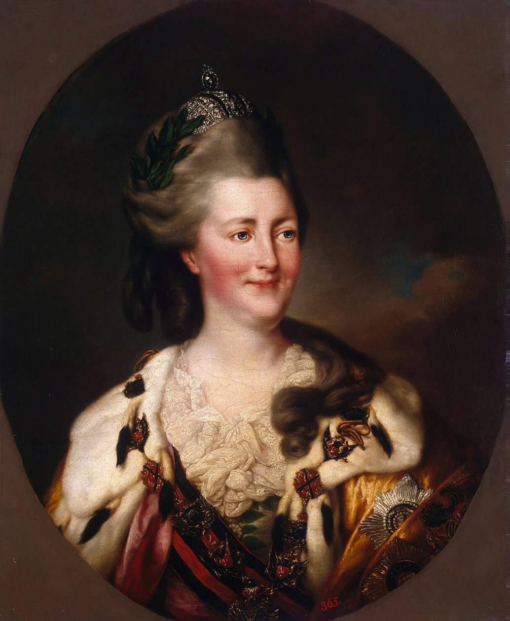 Portrait of Catherine II by Richard Brompton