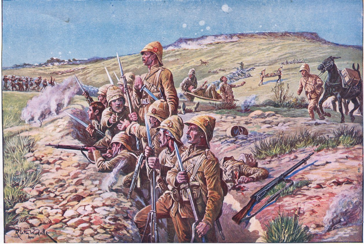 Fix Bayonets!: In the Trenches at Ladysmith by Richard Caton II Woodville