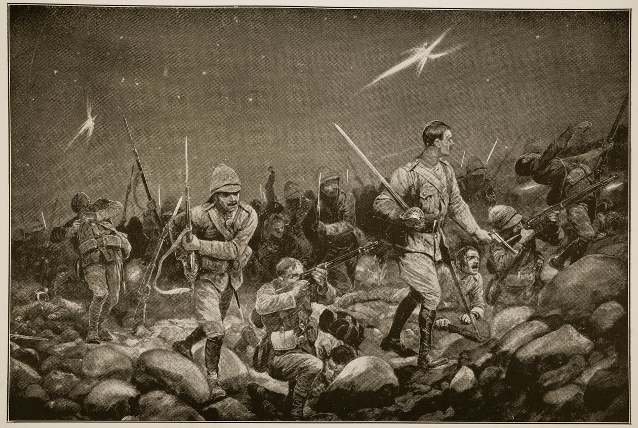 Night Sortie from Mafeking by Richard Caton Woodville junior