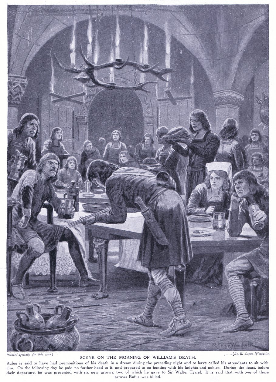 Scene on the Morning of the Death of William I, 1920