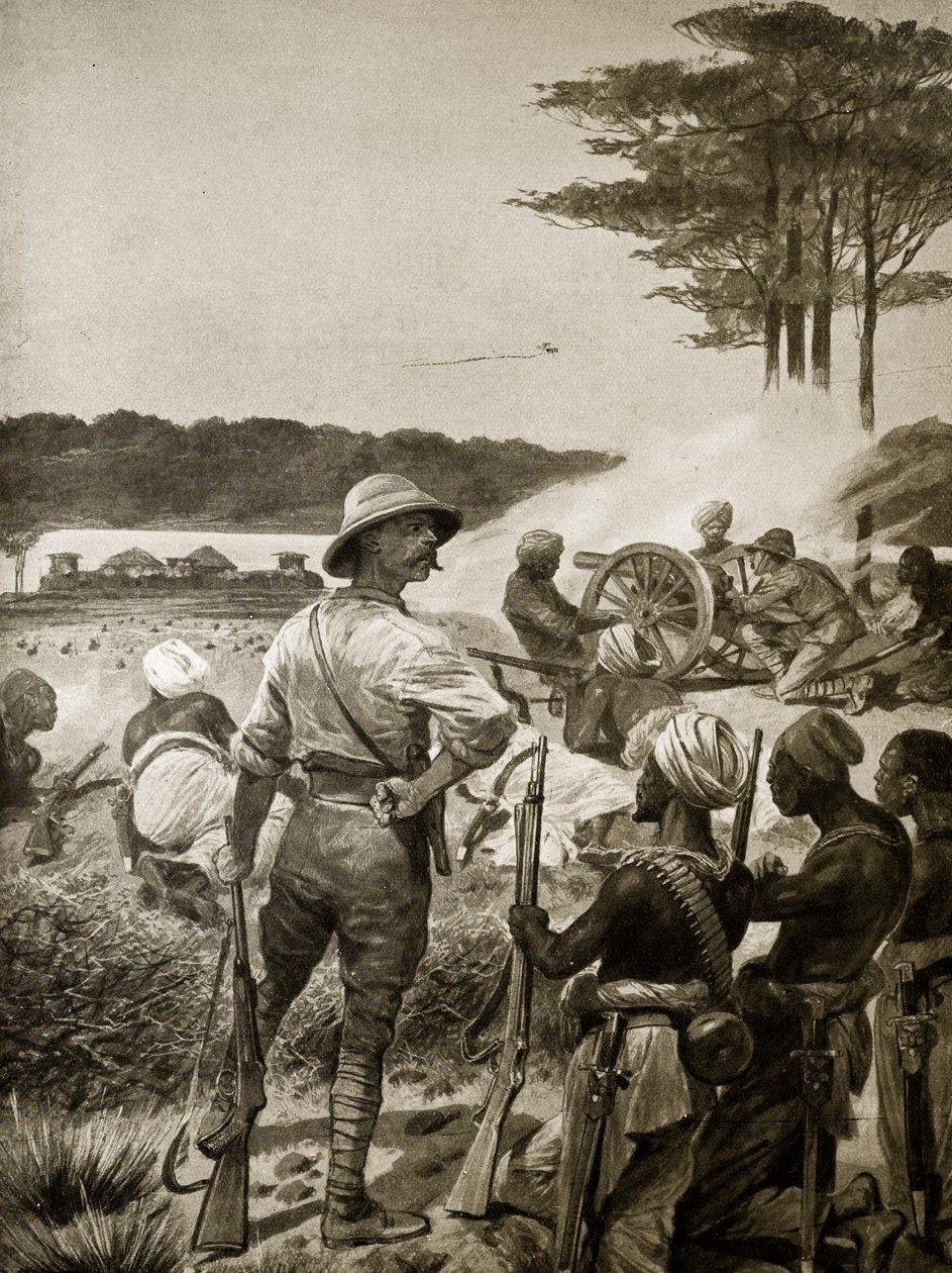The British in Zanzibar by Richard Caton Woodville junior