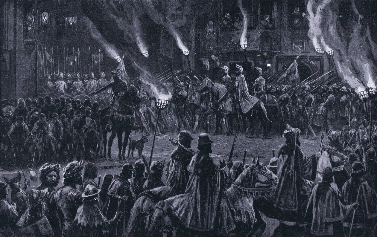 The Marching Watch by Richard Caton Woodville junior