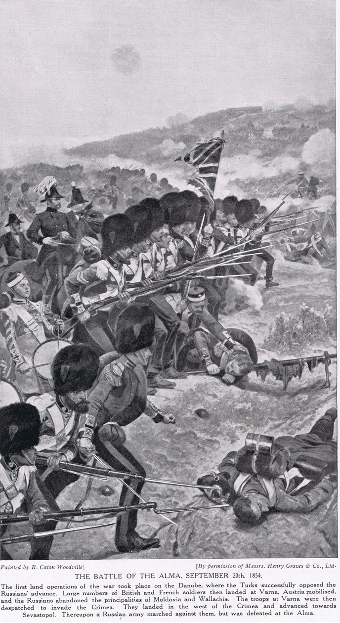 The Battle of Alma by Richard Caton Woodville