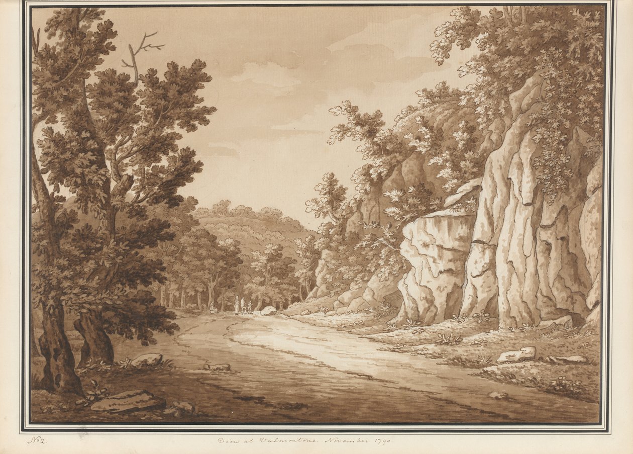 View at Valmontone by Richard Colt Hoare