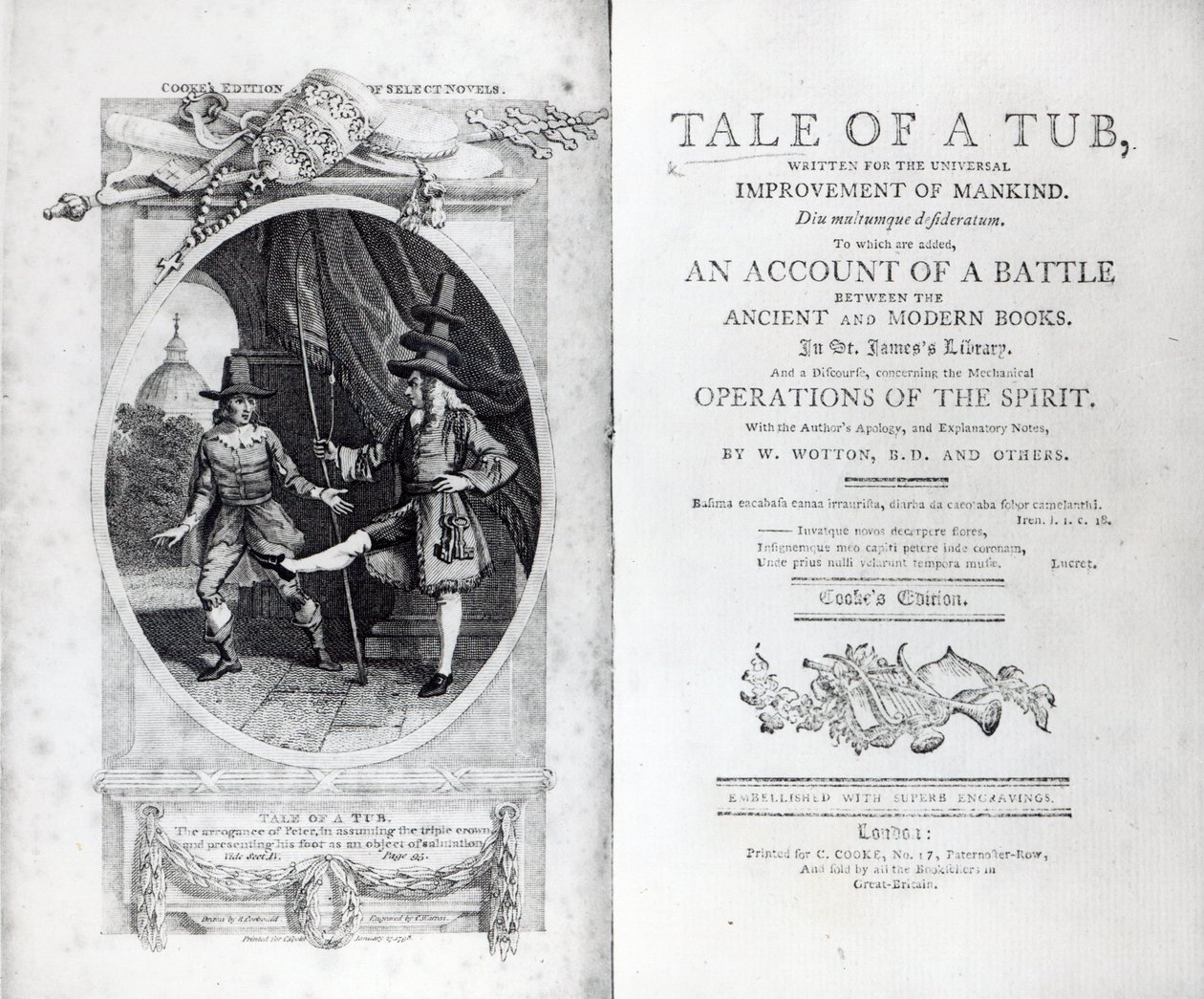 Frontispiece and Titlepage to 