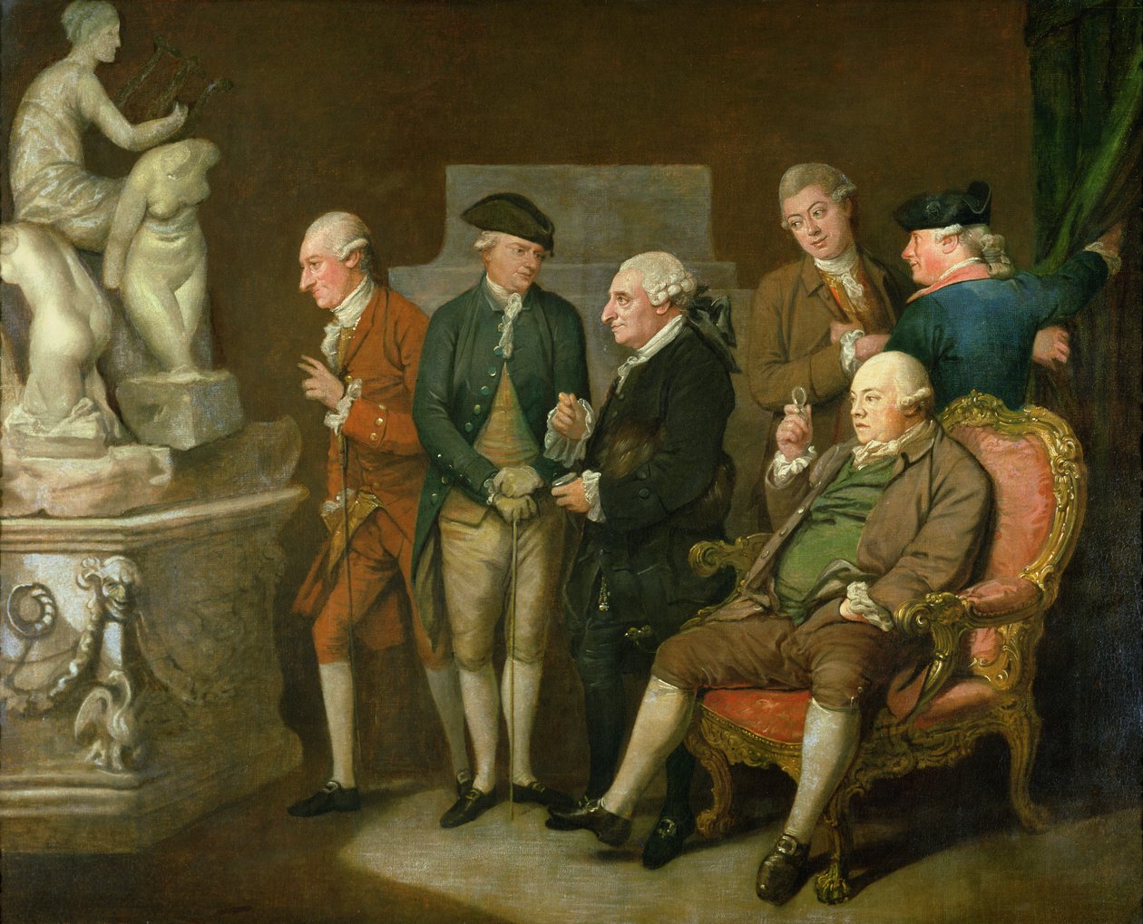 Group of Connoisseurs by Richard Cosway