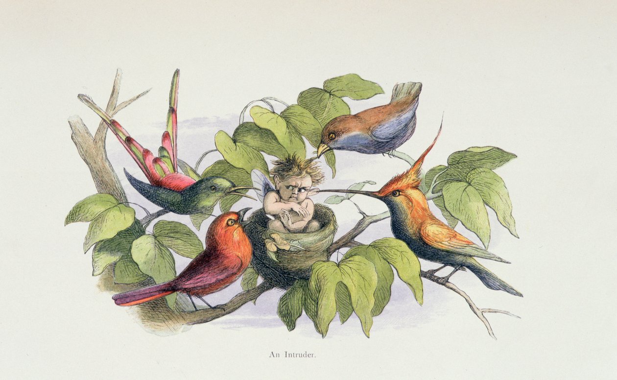 An Intruder, illustration from 