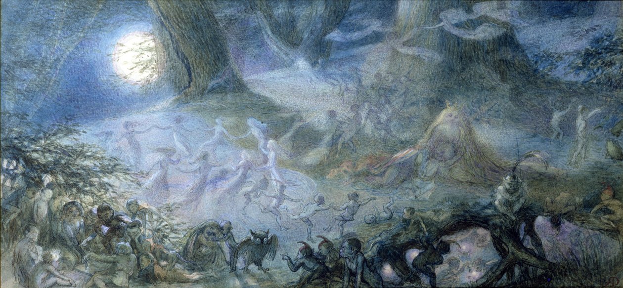 Dancing Fairies by Richard Doyle