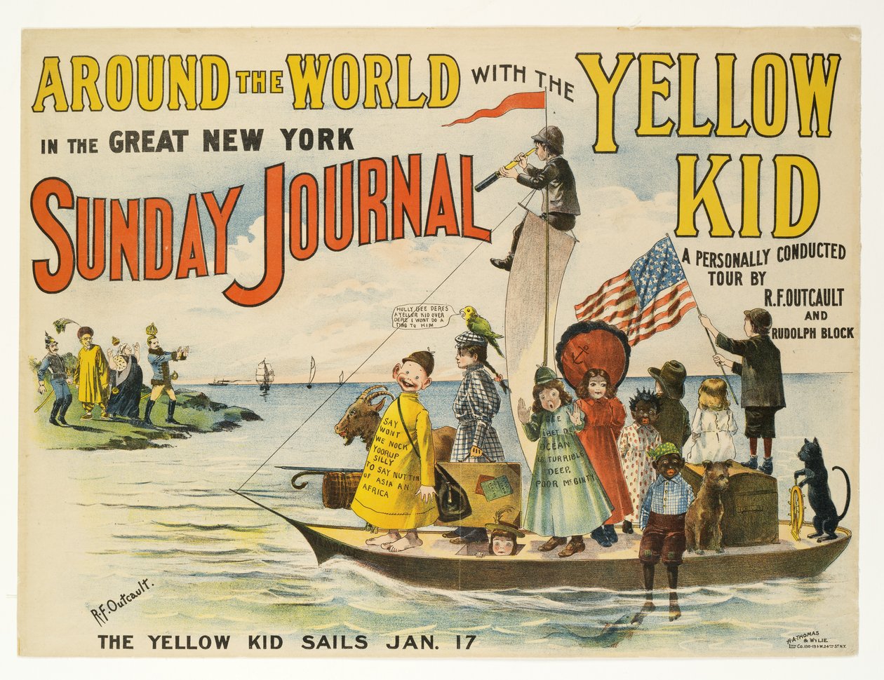 Around the World with the Yellow Kid by Richard Felton Outcault