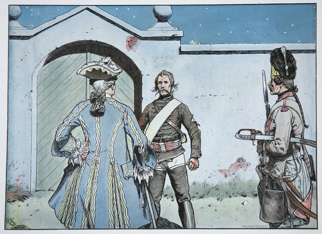 Prussian military spirit by Richard Knoetel