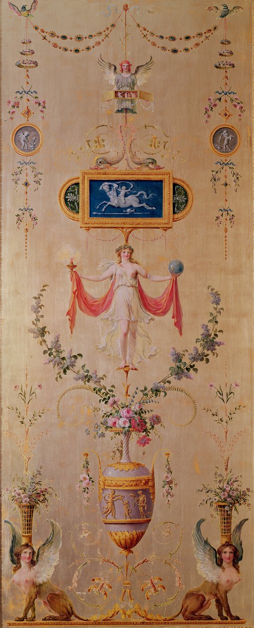 Panel from the Boudoir of Marie-Antoinette by Richard Mique