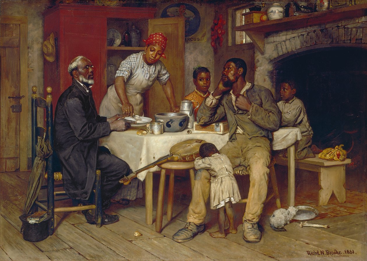 A Pastoral Visit by Richard Norris Brooke