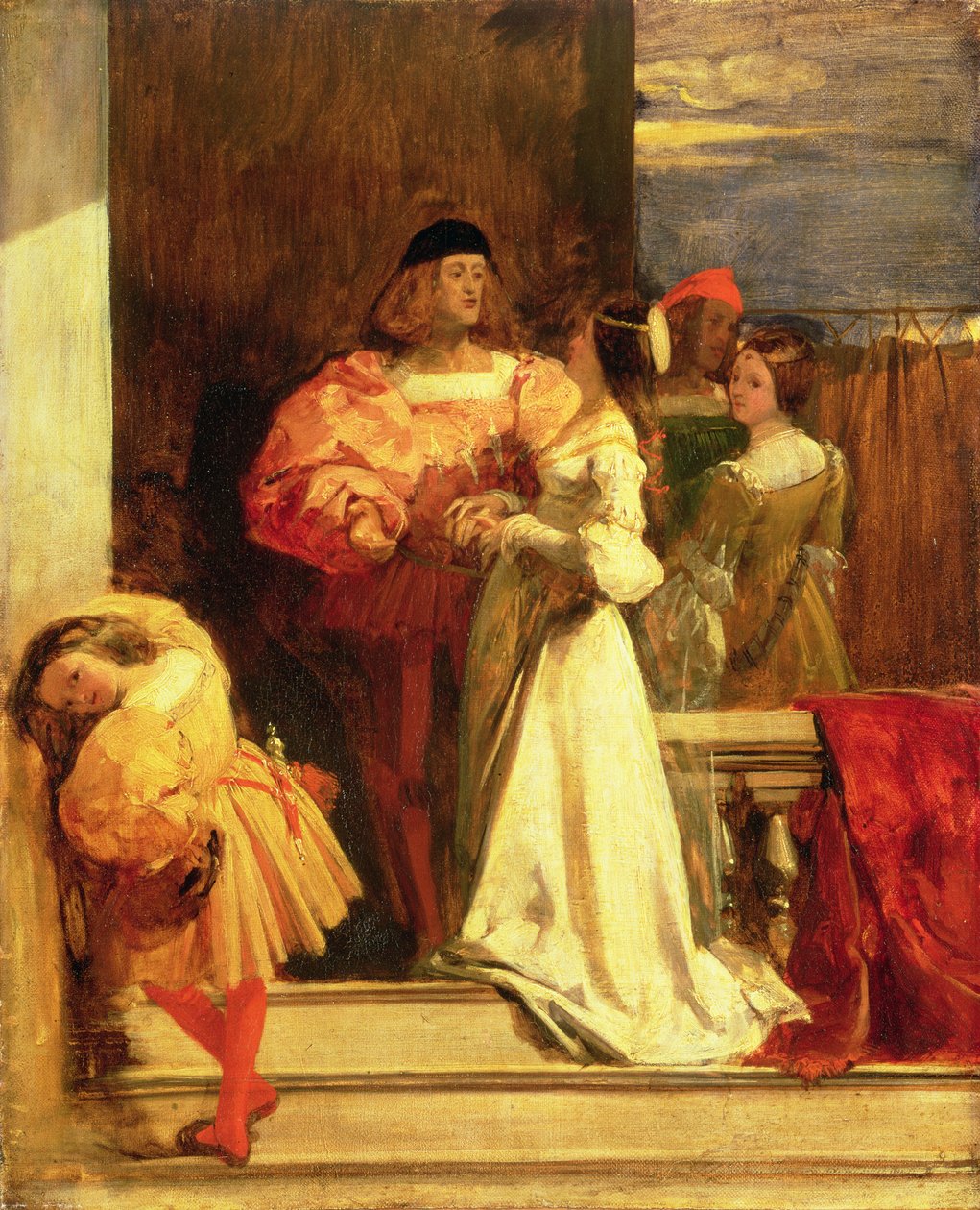 Evening in Venice, 1826-28 by Richard Parkes Bonington