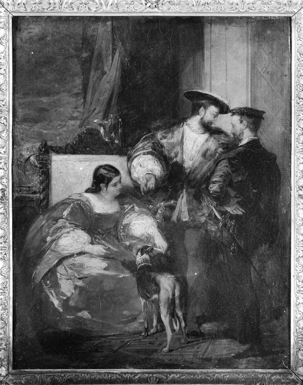 Francois I and Anne de Pisseleu Duchess of Etampes by Richard Parkes Bonington