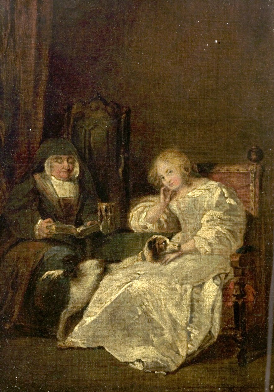 Meditation by Richard Parkes Bonington