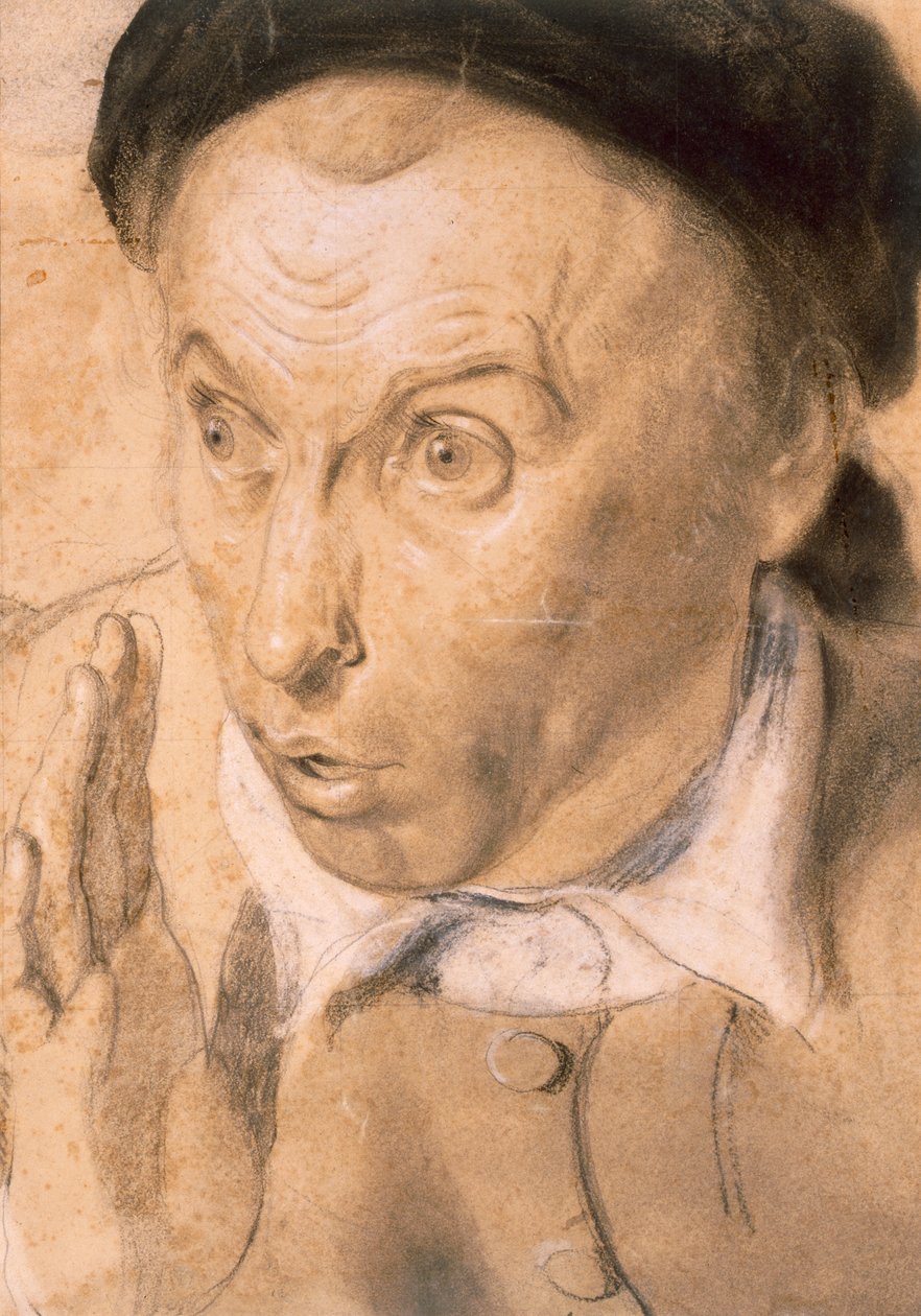 Brobdingnag Farmer looking at Gulliver by Richard Redgrave