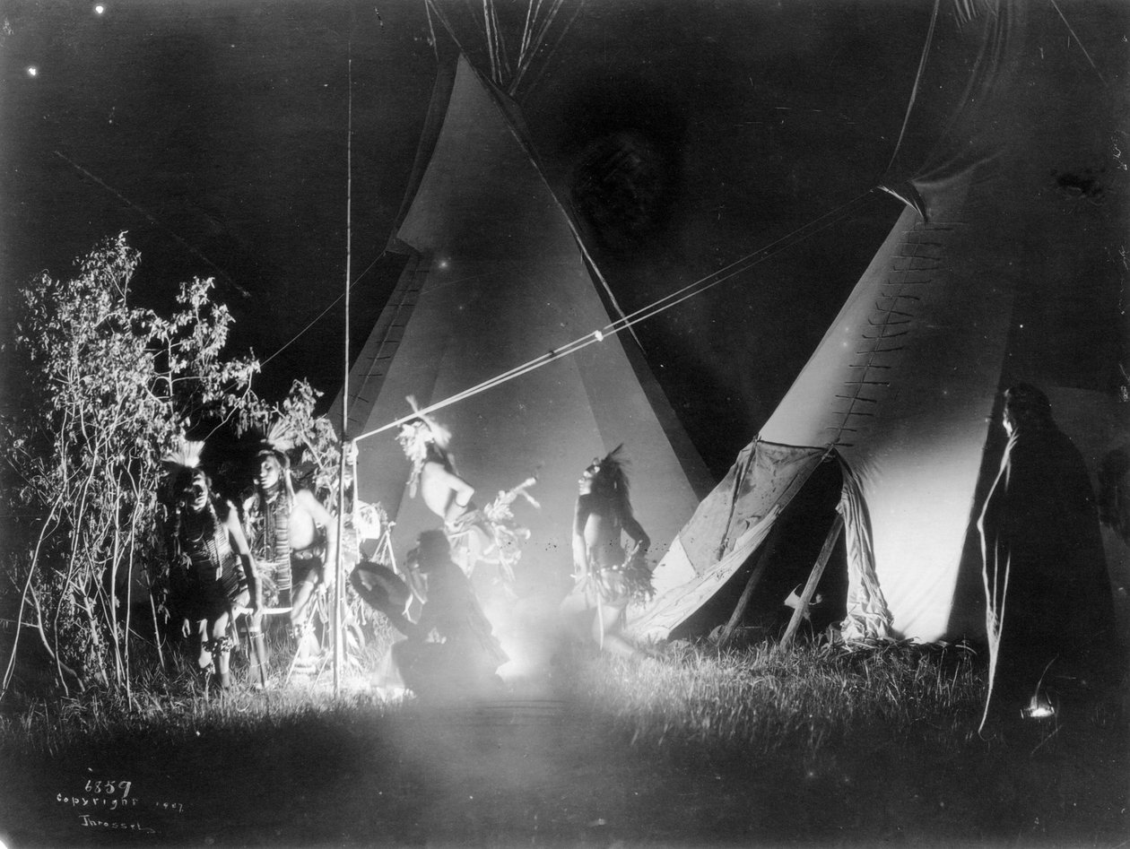 Dancing in the Firelight by Richard Throssel