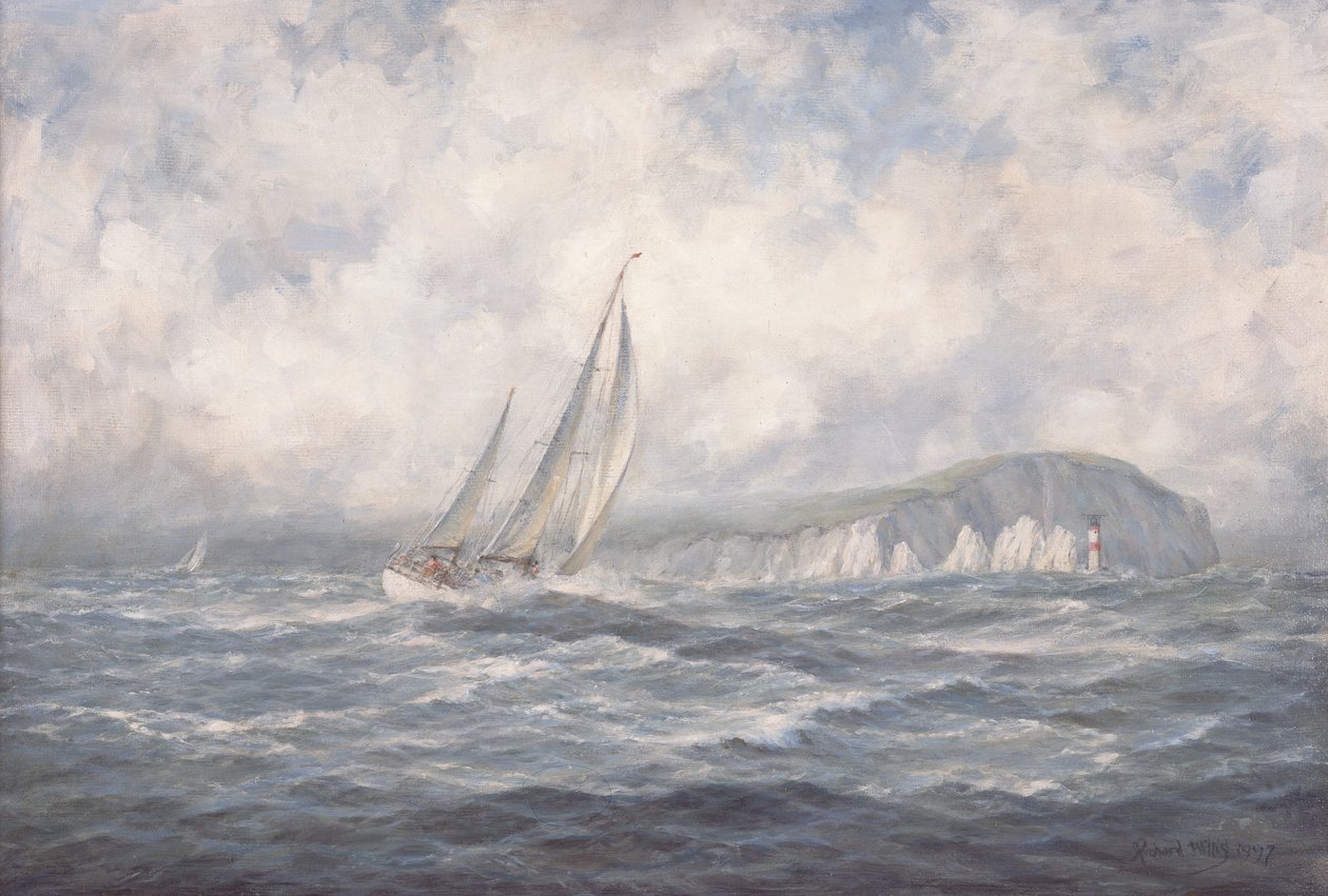 Off the Needles, Isle of Wight, 1997 by Richard Willis