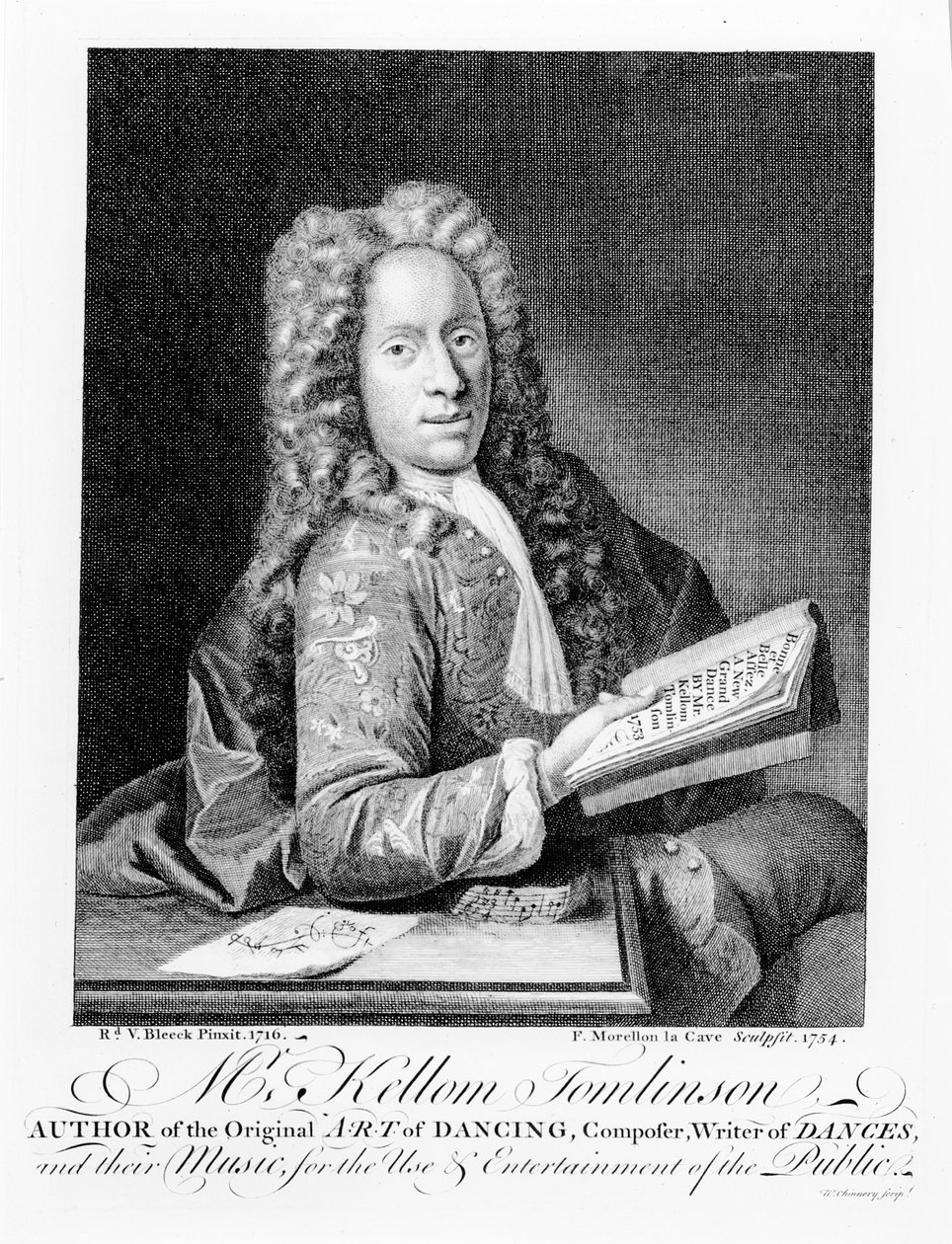 Mr Kellom Tomlinson, author of the original 