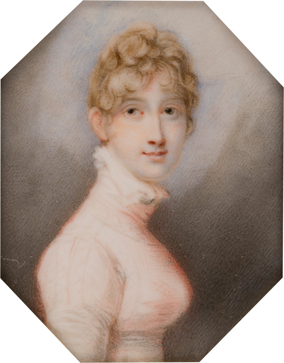 Portrait of Henrietta Anna Maria Charlette Bridgeman Simpson, later Mrs Charles Pelham, Countess of Yarborough by Richard (after) Cosway