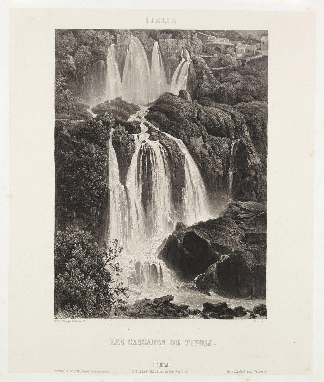 Les Cascades de Tivoli by John Pardon