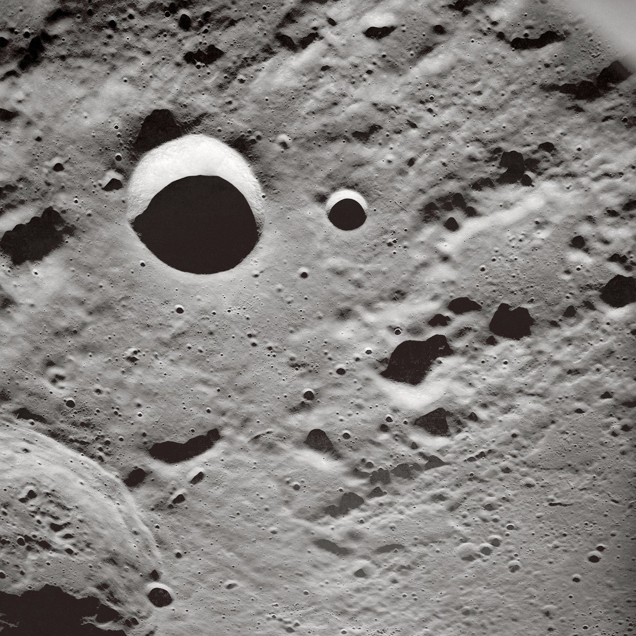 Long Shadows on the Lunar Surface by John Pardon