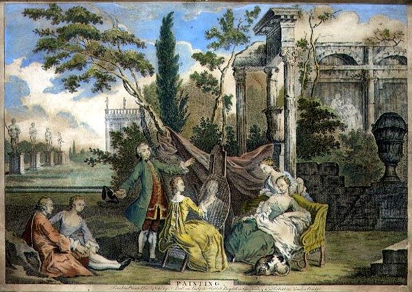 Painting, pub. by F. Bull, John Boydell and W. Herbert by Richard (after) Houston