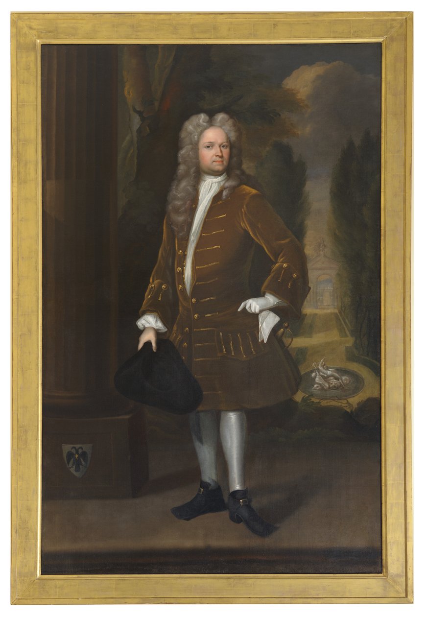 William Stukeley, c.1726 by Richard (attr. to) Collins